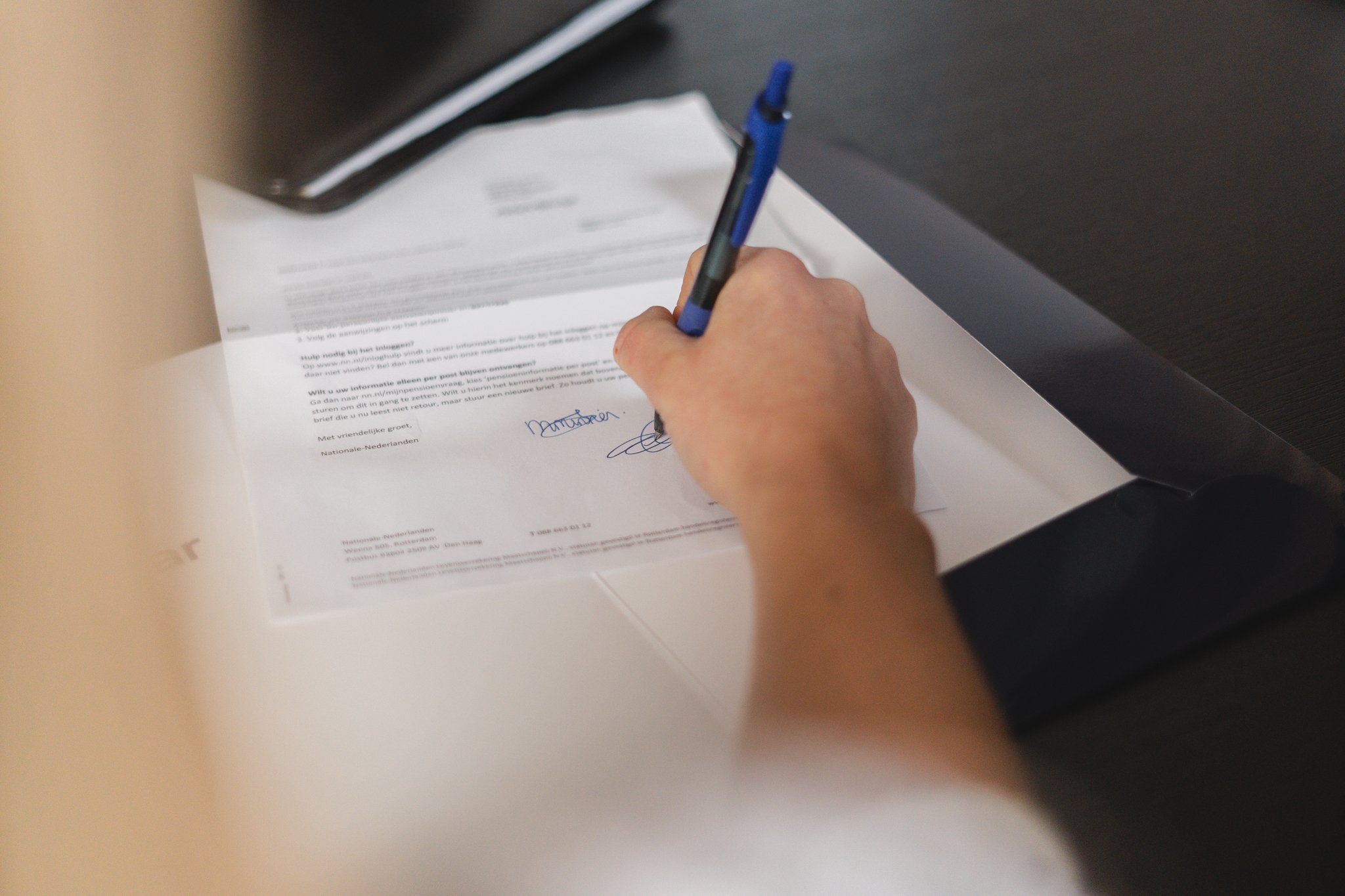 koopovereenkomst tekenen