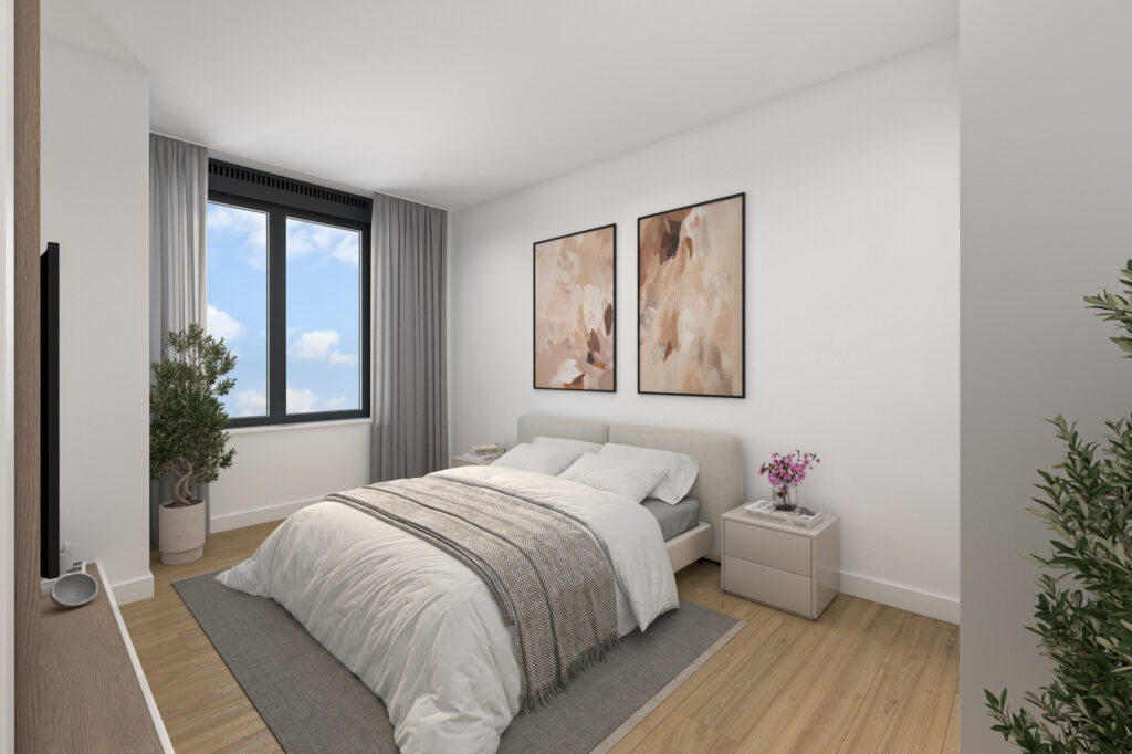 De Kwinkelier Bilthoven Fase 4 Type 2 De Kwinkelier 43b Slaapkamer 1 Artist Impression