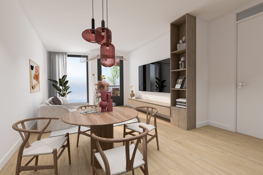 De Kwinkelier Bilthoven Fase 4 Type 7 De Kwinkelier 43g Woonkamer 1 Artist Impression