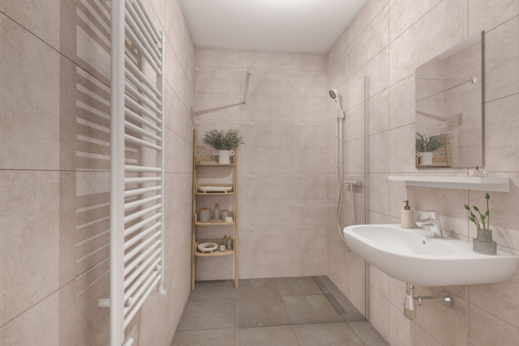De Kwinkelier Bilthoven Fase 4 Type 8 De Kwinkelier 43h Badkamer Artist Impression