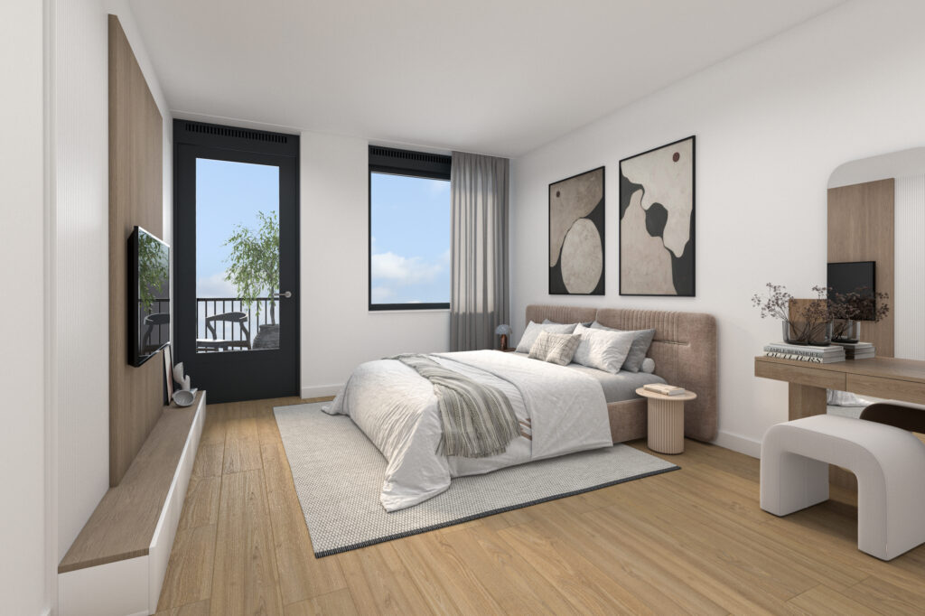 De Kwinkelier Bilthoven Fase 4 Type 11 De Kwinkelier 43k Slaapkamer Artist Impression