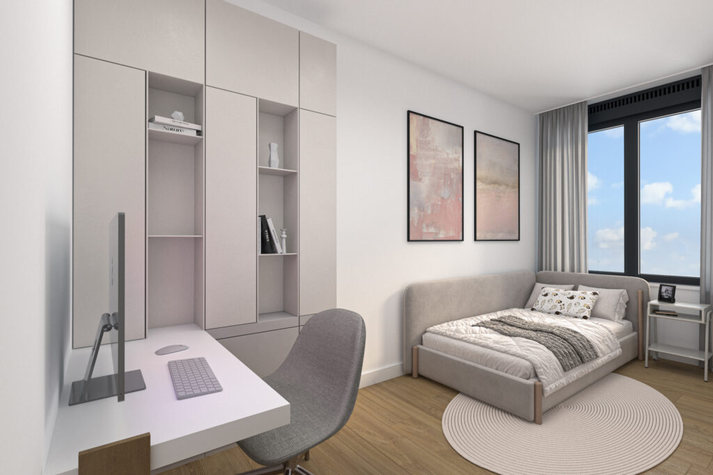 De Kwinkelier Bilthoven Fase 4 Type 2 De Kwinkelier 44b Slaapkamer 2 Artist Impression