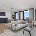 Woonkamer impressie De Kwinkelier 44B