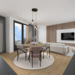 Woonkamer impressie De Kwinkelier 44B