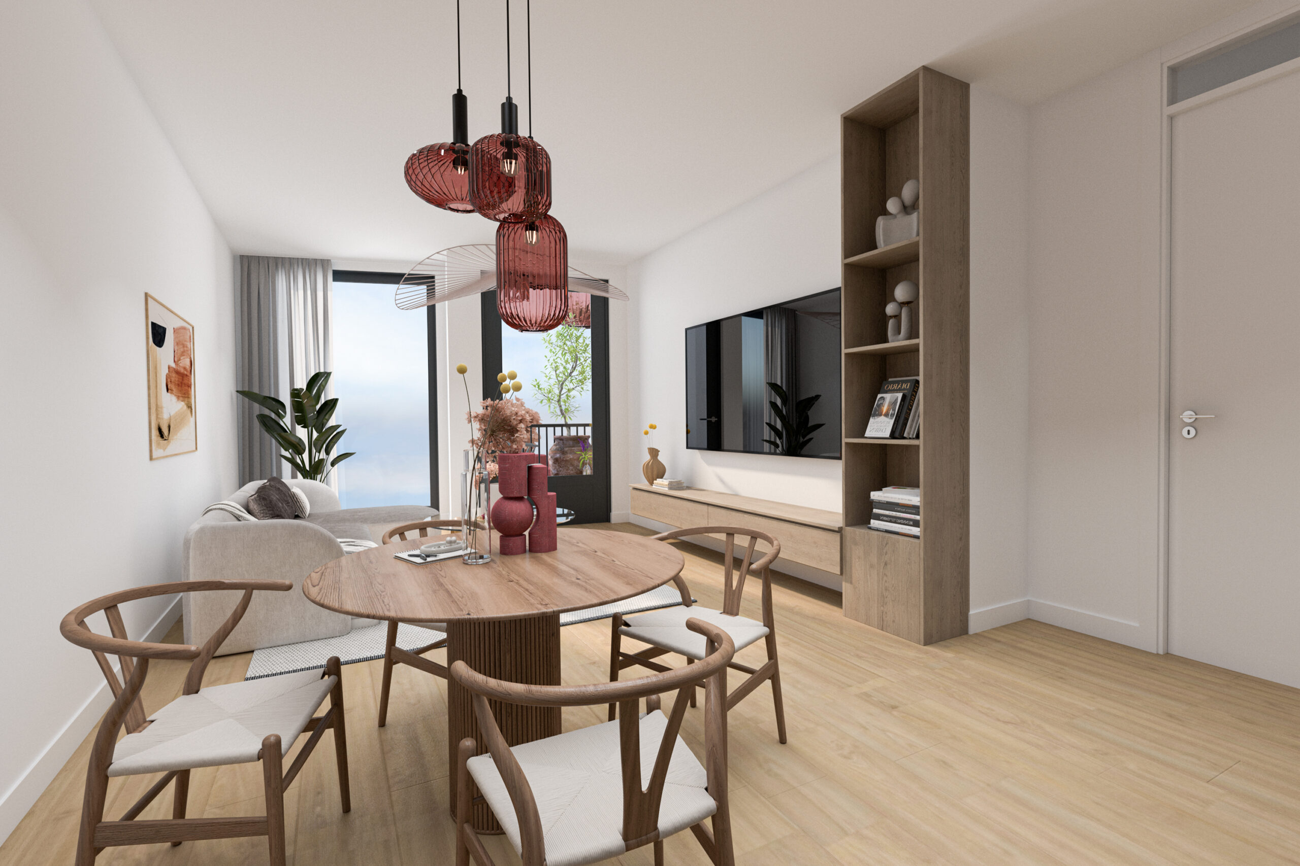 De Kwinkelier Bilthoven Fase 4 Type 7 De Kwinkelier 44g Woonkamer 1 Artist Impression - De Kwinkelier Bilthoven nieuwbouw