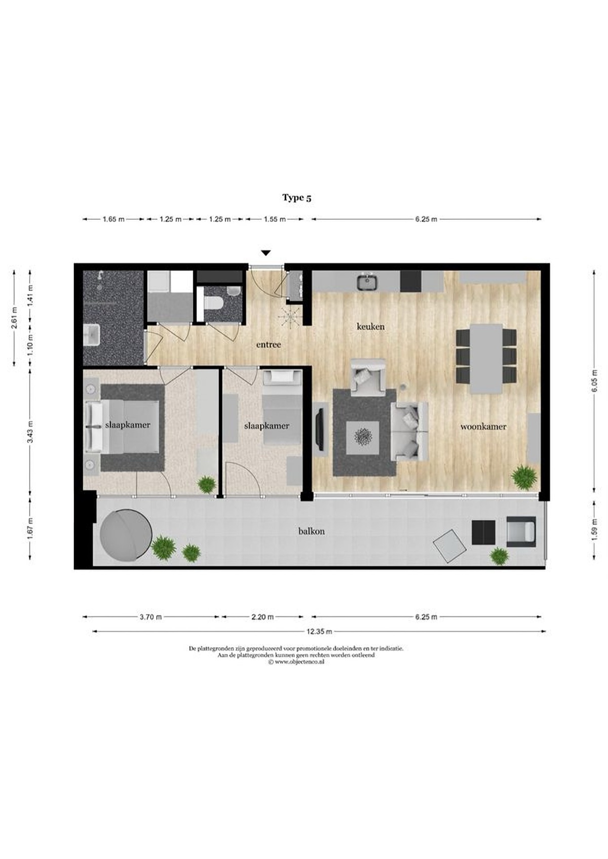 Plattegrond Sperwerlaan 11-11