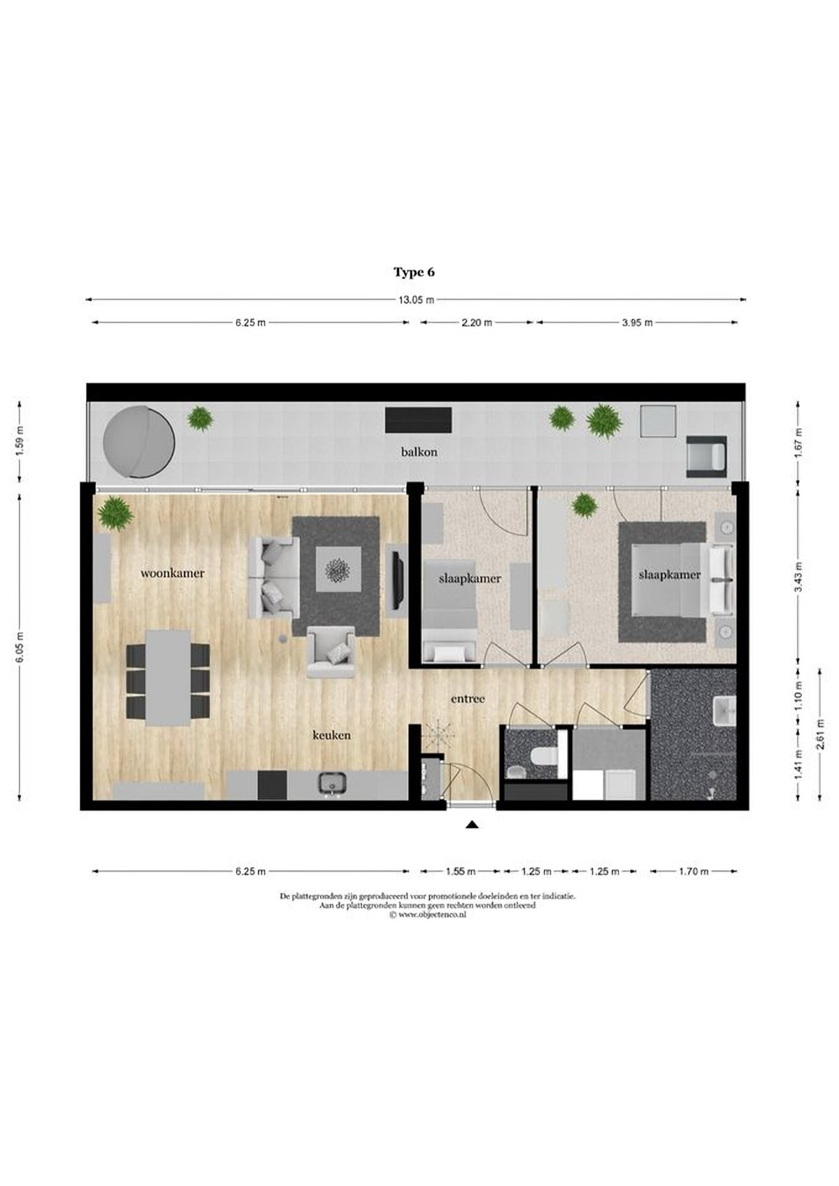 Plattegrond Sperwerlaan 11-15